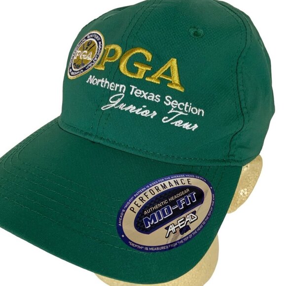 PGA Northern Texas Section Junior Tour Caddie Hat Mid Fit Ahead Special Edition - Picture 2 of 7
